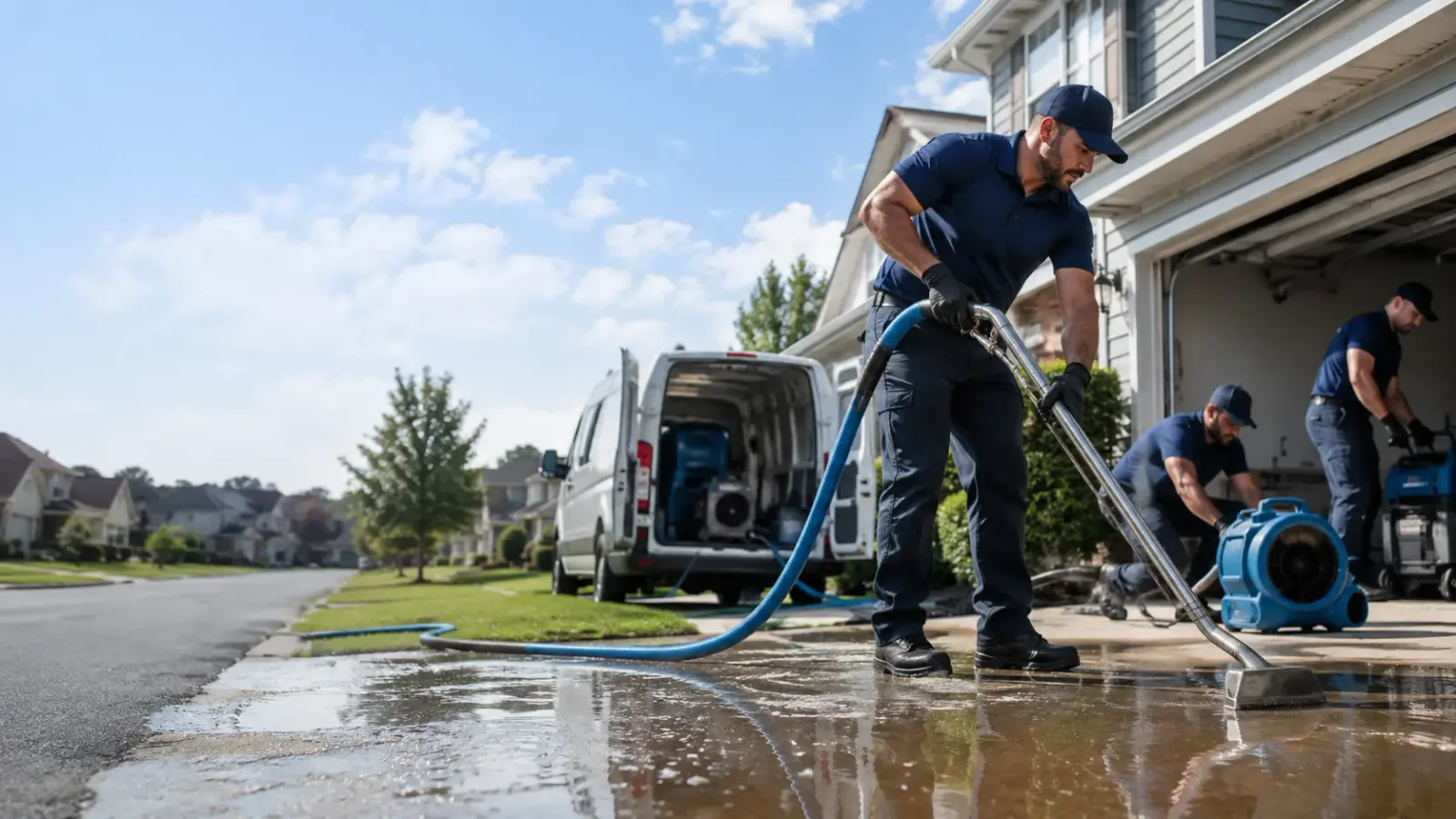 Flood Damage Restoration in Thurman, OH